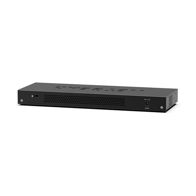 NETGEAR GS316v3 - Switch de Escritorio Gigabit No Administrado de 16 Puertos para Montaje en Pared, Negro, 10/100/1000