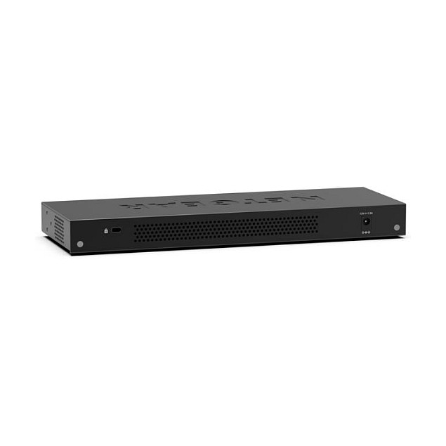 NETGEAR GS316v3 - Switch de Escritorio Gigabit No Administrado de 16 Puertos para Montaje en Pared, Negro, 10/100/1000