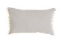 DKD Home Decor Cojín Algodón Flecos Surtido Rosa y Beige
