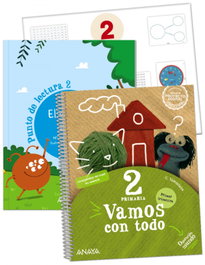 ANAYA, Vamos con todo 2. Primer trimestre. + Punto de lectura 2 + Material manipulativo - Clar Boluda, Mª del Carmen
