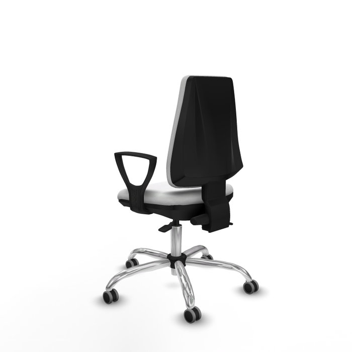 PIQUERAS Y CRESPO Silla de oficina Elche con mecanismo Asincro en Blanco PIQUERAS Y CRESPO Silla de oficina Elche con mecanismo Asincro en Blanco