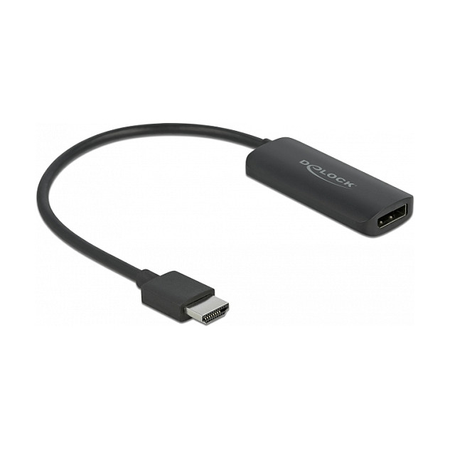 DeLOCK Adaptador HDMI-A Macho a DisplayPort Hembra 4K 60Hz DeLOCK Adaptador HDMI-A Macho a DisplayPort Hembra 4K 60Hz