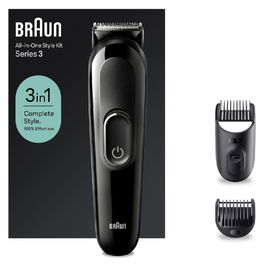 Braun - Recortador Eléctrico Barbero con Accesorios