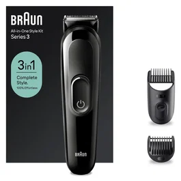 Braun All-In-One Styling Set Serie 3 SK2400 Negro