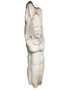 DKD Home Decor Figura Buda Item Home Tallas Indo 24 Fibra Cemento Blanco Negro 27 x 40 x 175 cm