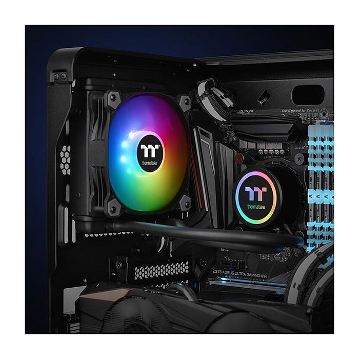 Thermaltake Water 3.0 120 ARGB Sync Refrigeración Líquida Todo en Uno para Procesador Negro Iluminación LED