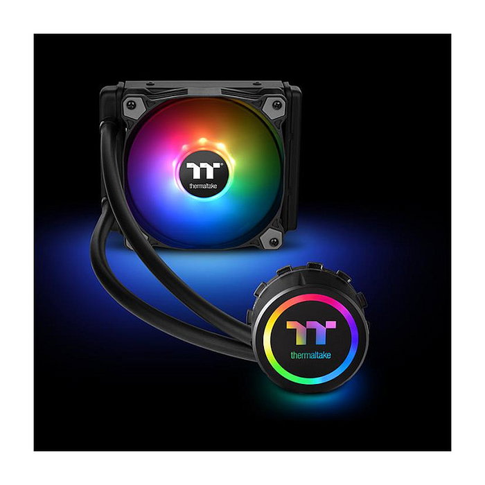 Thermaltake Water 3.0 120 ARGB Sync Refrigeración Líquida Todo en Uno para Procesador Negro Iluminación LED