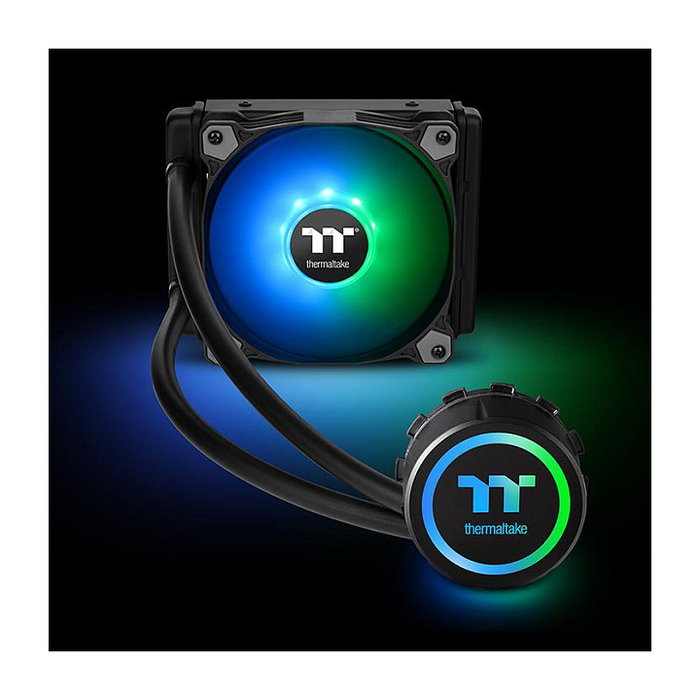 Thermaltake Water 3.0 120 ARGB Sync Refrigeración Líquida Todo en Uno para Procesador Negro Iluminación LED