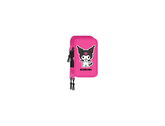 Safta Plumier Triple Kuromi 37 Piezas