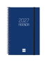 FINOCAM Agenda Anual 2027 Espiral Basic Opaque Azul