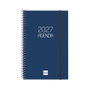 FINOCAM Agenda Anual 2027 Espiral Basic Opaque Azul