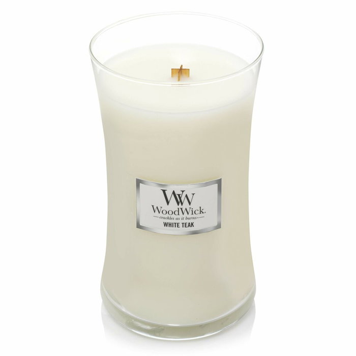 Woodwick Vela Grande White Teak 709 g Woodwick Vela Grande White Teak 709 g