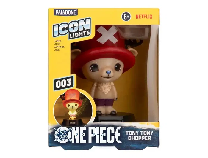 Wondee Lámpara One Piece Figura Tony Tony Chopper Icon Light Netflix Oficial, Luz Ambiental Decoración Anime