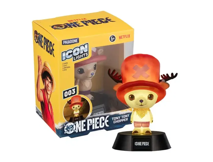 Wondee Lámpara One Piece Figura Tony Tony Chopper Icon Light Netflix Oficial, Luz Ambiental Decoración Anime