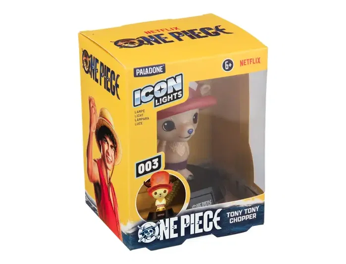 Wondee Lámpara One Piece Figura Tony Tony Chopper Icon Light Netflix Oficial, Luz Ambiental Decoración Anime