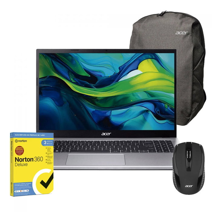 Laptop Acer NX.ACEREB.PACK3X 15,6" AMD Ryzen 7 32 GB RAM 512 GB 512 GB SSD 512GB SSD