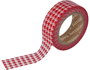 Innspiro Cinta Masking Tape Washi Pato de Gallo Rojo 15mm x 10m Serie Deco