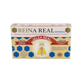 ROBIS Reina Real Defensas 20Amp. Jalea Real y Vitamina C para Sistema Nervioso