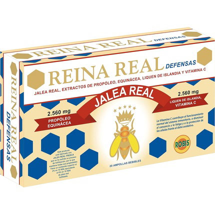 ROBIS Reina Real Defensas 20 ampollas de 10 ml