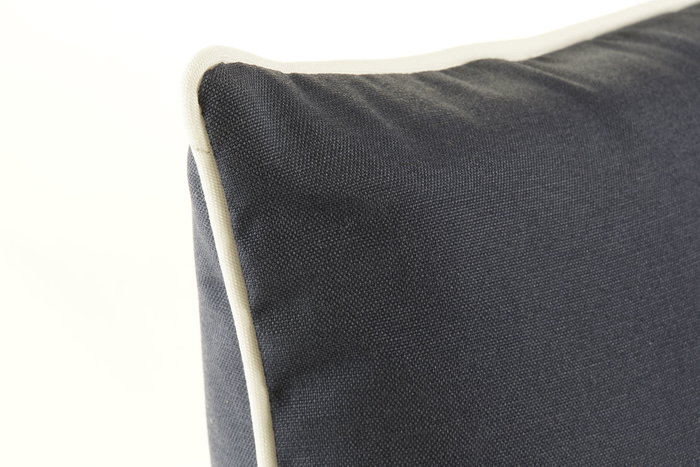 DKD Home Decor Cojín Exterior Estilo Boho Azul Marino y Blanco 40 x 40 x 10 cm Poliéster Resistente al Agua DKD Home Decor Cojín Exterior Estilo Boho Azul Marino y Blanco 40 x 40 x 10 cm Poliéster Resistente al Agua