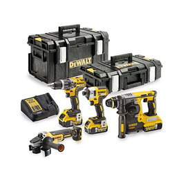DeWalt DCK422P3-QW Kit de herramientas inalámbricas 18V con 3 baterías de 5.0 Ah