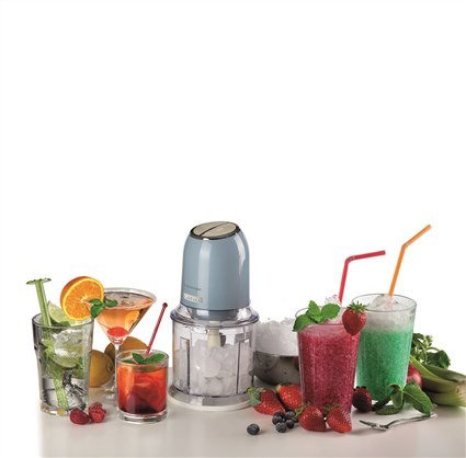 Ariete 438/05 Picadora Vintage Azul 400W 4 Cuchillas Acero Inoxidable 2 Velocidades Ariete 438/05 Picadora Vintage Azul 400W 4 Cuchillas Acero Inoxidable 2 Velocidades