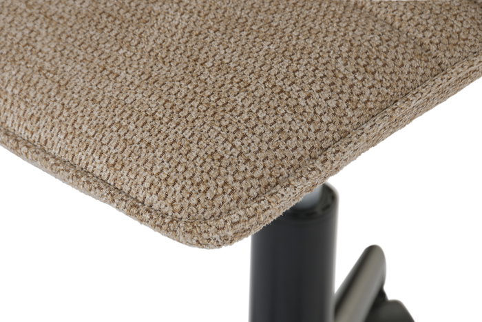 DKD Home Decor Silla de Poliéster y Metal Marrón DKD Home Decor Silla de Poliéster y Metal Marrón