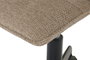 DKD Home Decor Silla de Poliéster y Metal Marrón