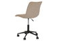 DKD Home Decor Silla de Poliéster y Metal Marrón