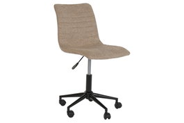 DKD Home Decor Silla de Poliéster y Metal Marrón