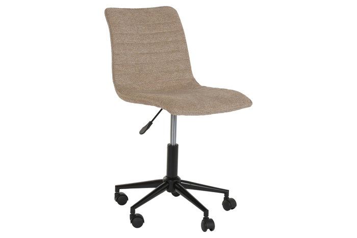 DKD Home Decor Silla de Poliéster y Metal Marrón DKD Home Decor Silla de Poliéster y Metal Marrón