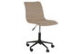 DKD Home Decor Silla de Poliéster y Metal Marrón