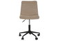 DKD Home Decor Silla de Poliéster y Metal Marrón