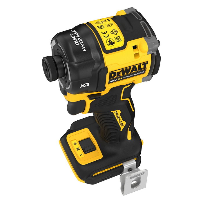 DEWALT DCF870NT-XJ Llave de Impacto Inalámbrica 18V 1/4" 56 Nm Velocidad Ajustable Luz Integrada DEWALT DCF870NT-XJ Llave de Impacto Inalámbrica 18V 1/4" 56 Nm Velocidad Ajustable Luz Integrada