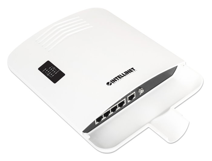 Intellinet Switch Gigabit de 5 puertos con PoE Passthrough para exteriores