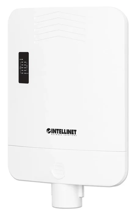 Intellinet Switch Gigabit de 5 puertos con PoE Passthrough para exteriores