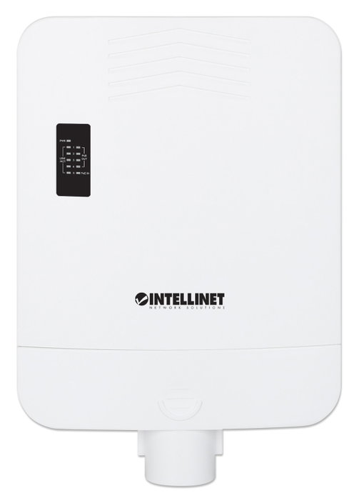 Intellinet Switch Gigabit de 5 puertos con PoE Passthrough para exteriores