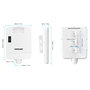 Intellinet Switch Gigabit Exterior 5 Puertos PoE Passthrough 85W IP65 con 4 Puertos PoE+ Extensor, Alimentación por Ethernet, IEEE 802.3bt/at/af, Garantía 3 Años