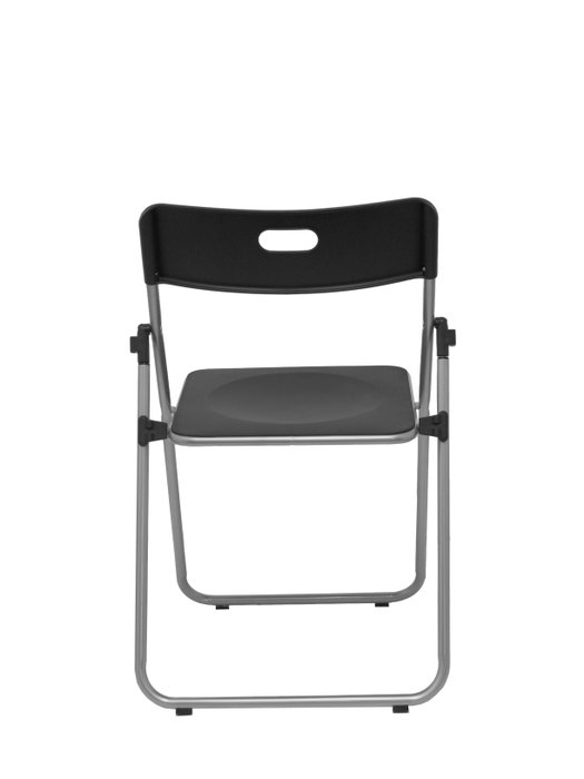 FORÖL Pack de 6 Sillas Plegables Opti547 en PVC Negro sin Brazos FORÖL Pack de 6 Sillas Plegables Opti547 en PVC Negro sin Brazos