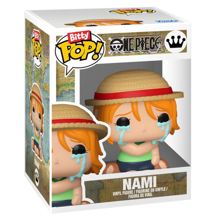 Funko One Piece Bitty POP! Vinyl Figuras Monkey D. Luffy & Nami Funko One Piece Bitty POP! Vinyl Figuras Monkey D. Luffy & Nami