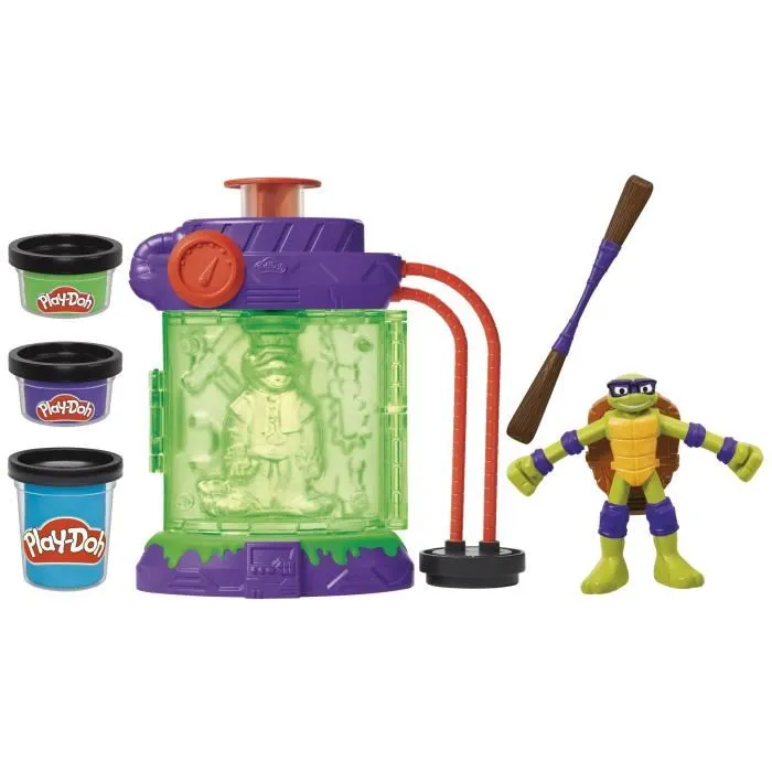 Play-Doh Estación de Mutación de las Tortugas Ninja Mutantes Adolescentes, Set de Arcilla para Modelar, Manualidades para Niños 4+ Play-Doh Estación de Mutación de las Tortugas Ninja Mutantes Adolescentes, Set de Arcilla para Modelar, Manualidades para Niños 4+