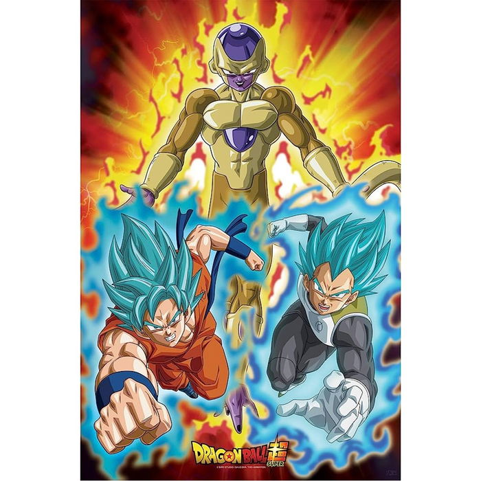 Abystyle Expositor 40 Posters Manga - Lote con Display, Incluye Dragon Ball, My Hero Academia, Demon Slayer - Posters Maxi 91.5 x 61 cm