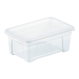 Mondex Space box k1 Caja de almacenaje 5,7 l 35,5 x 21 x 12,5 cm Transparente Apilable Material Resistente Polipropileno