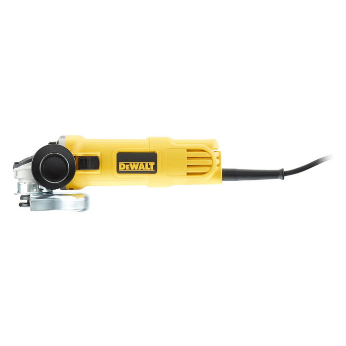 DeWALT DWE4157-QS Amoladora Angular 125mm 900W, 11800 RPM, Disco 12.5 cm, M14, 2.05 kg, Negro/Amarillo