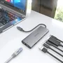 Aisens USB-C Dock 6 en 1 ASUC-6P030-GR Gris 20cm