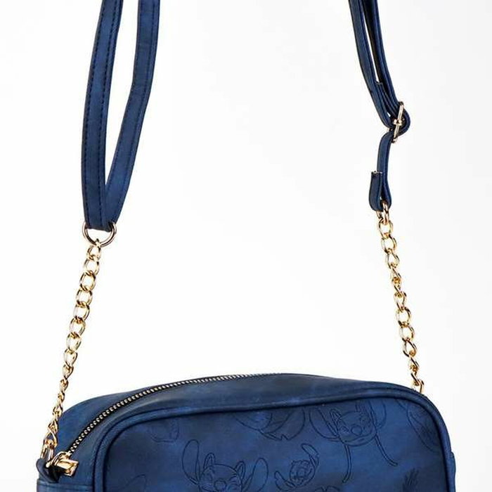 Cerdá Bolso Stitch Disney Azul en Polipiel