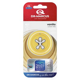 Dr. Marcus Ambientador Lucky Pin Vanilla DRM1156 con Tecnología Neutra Boost para Coche