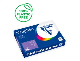 Trophee Papel Color A4 80gr Violeta Intenso Paquete de 500 Hojas