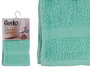 Berilo Toalla Lisa 30x50 cm Turquesa, 80% Algodón 20% Poliéster (Set de 36)