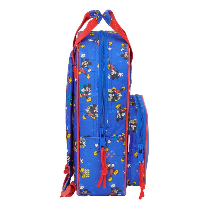 Mochila Escolar Mickey Mouse Clubhouse Today Azul 20 x 28 x 8 cm Mochila Escolar Mickey Mouse Clubhouse Today Azul 20 x 28 x 8 cm